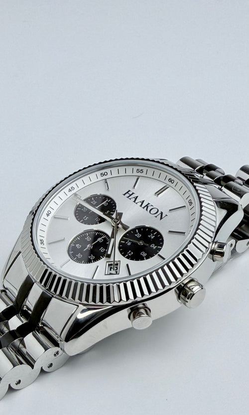 HAAKON Chrono 1 - Silver/Black