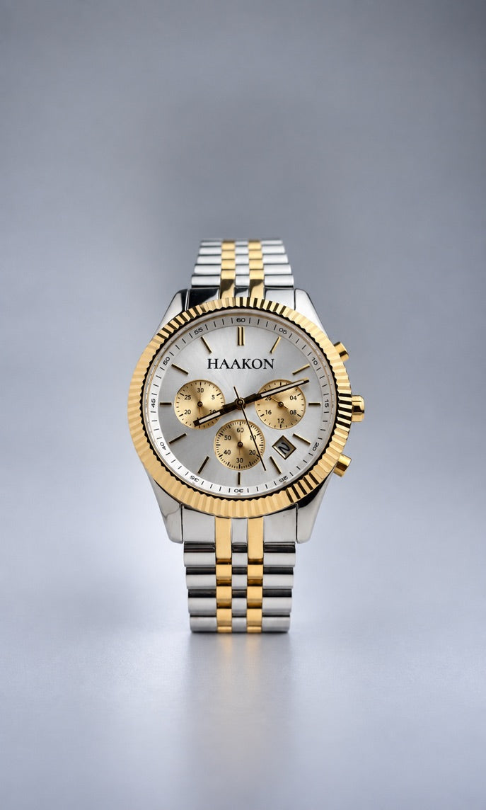 HAAKON Chrono 1 - White/Gold
