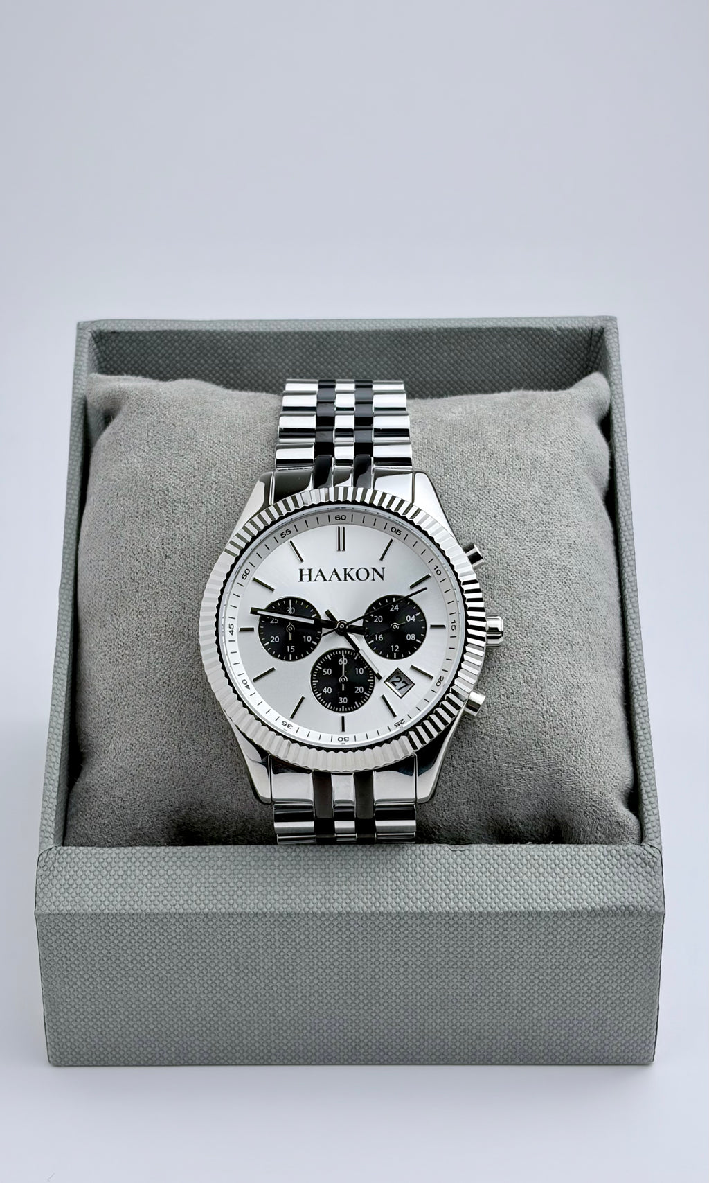 HAAKON Chrono 1 - Silver/Black